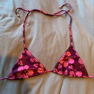 Triangle bikini top